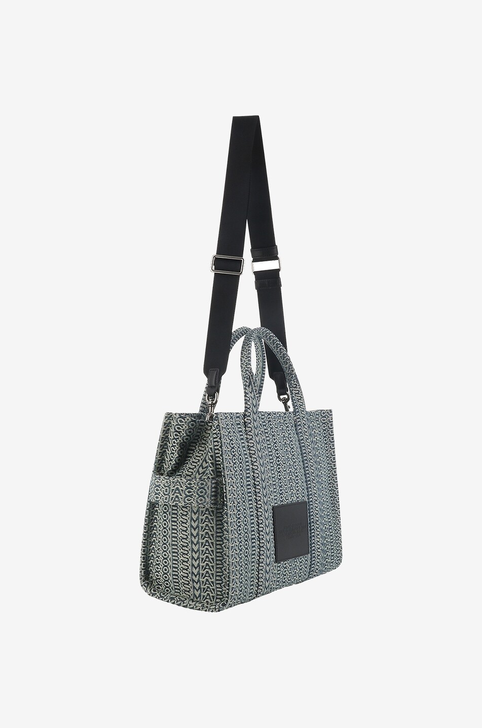 Shopper The Washed Monogram Denim Medium Tote