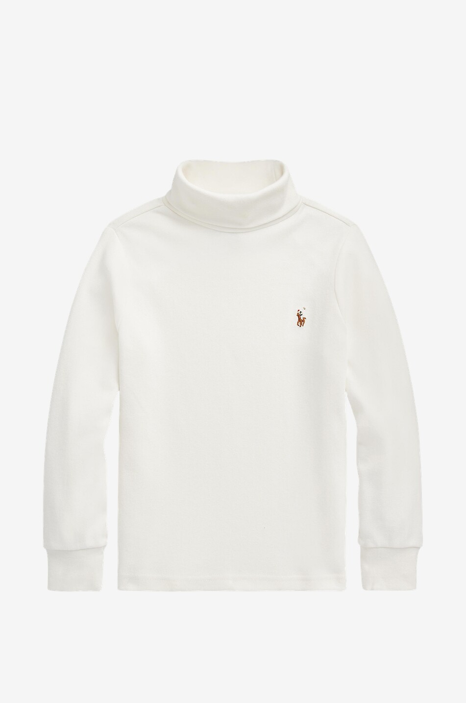 T-shirt garçon à manches longues et col roulé Pony