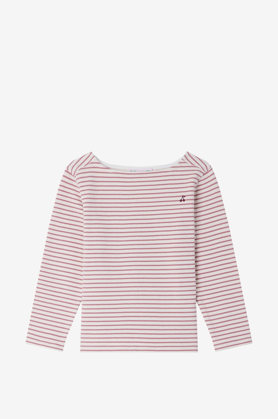 Gestreiftes Langarm-T-Shirt für Mädchen Dawn