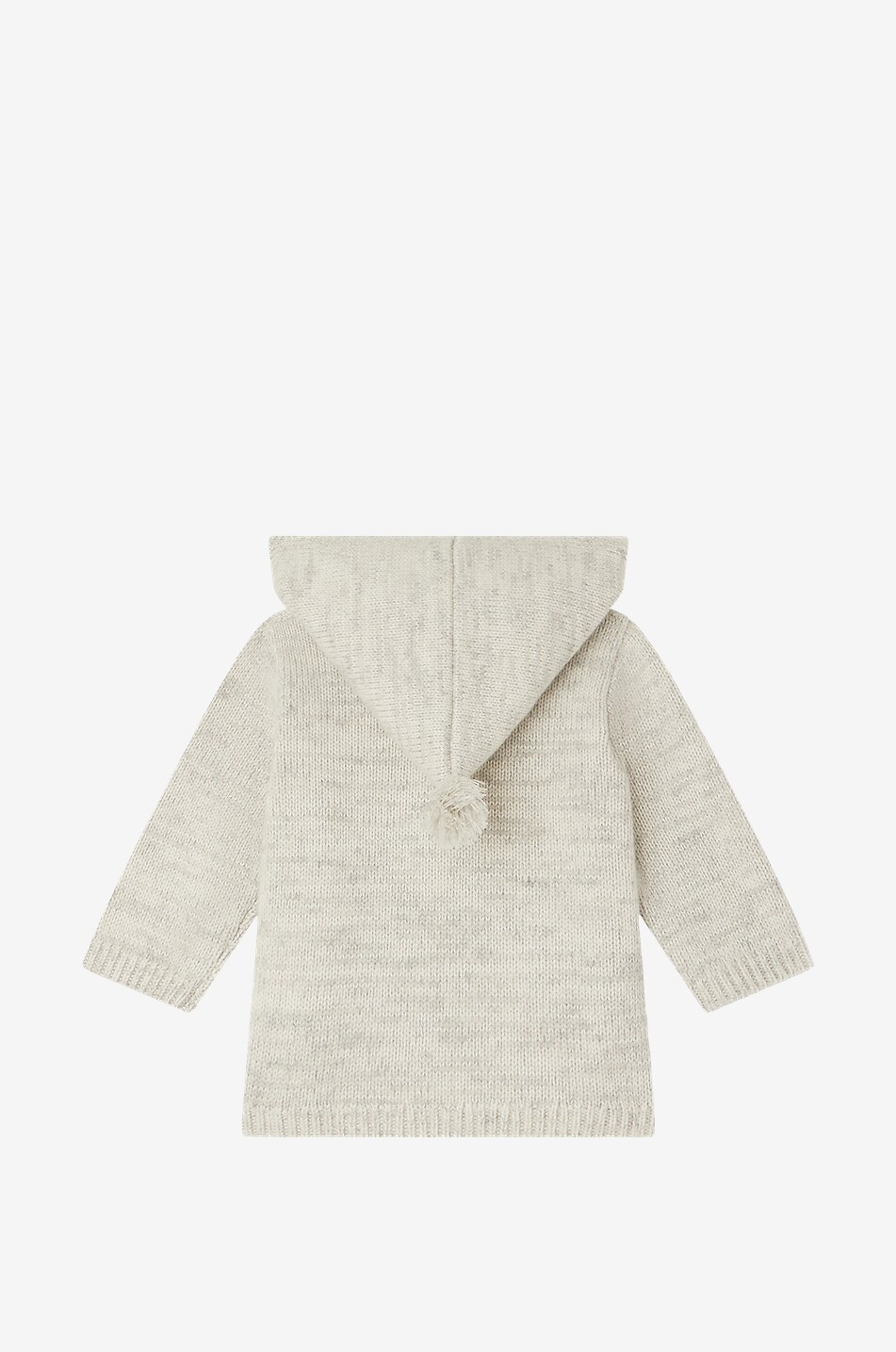 BONPOINT Burnous à capuche bébé Atexane Bébé GRIS CLAIR 2