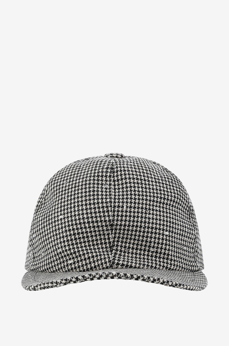 Hahnentritt-Baseballkappe mit Pailletten