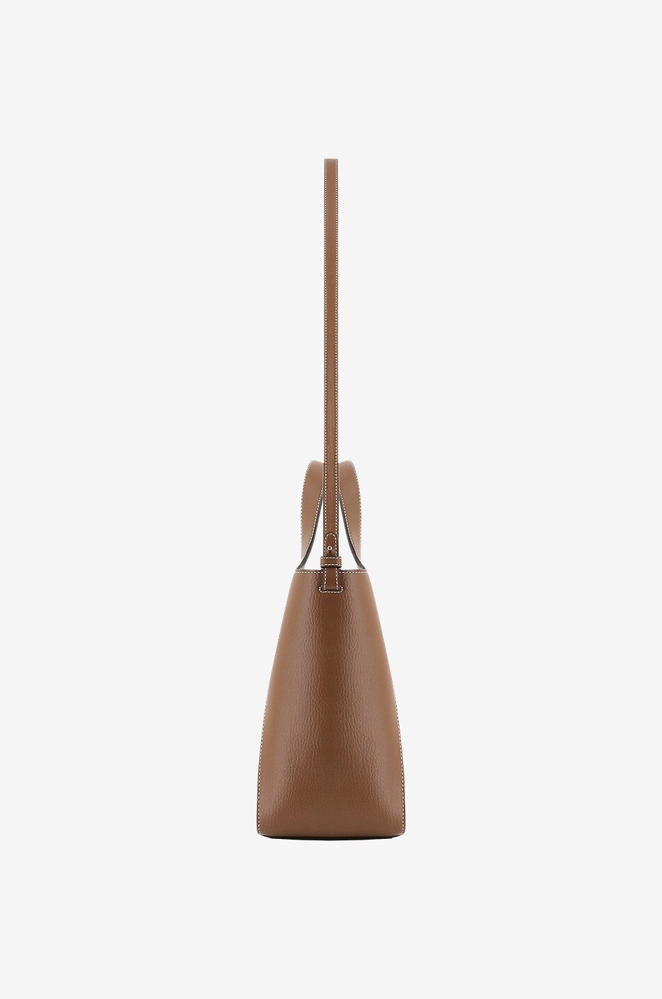 Stella Logo grained leather tote bag