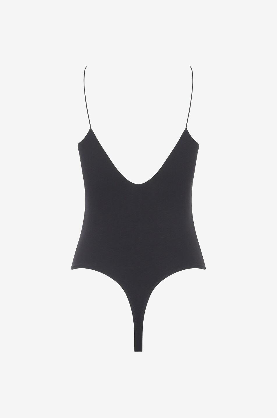 SKIN Sport-Body aus Pima-Biobaumwolle Enid  SCHWARZ 2