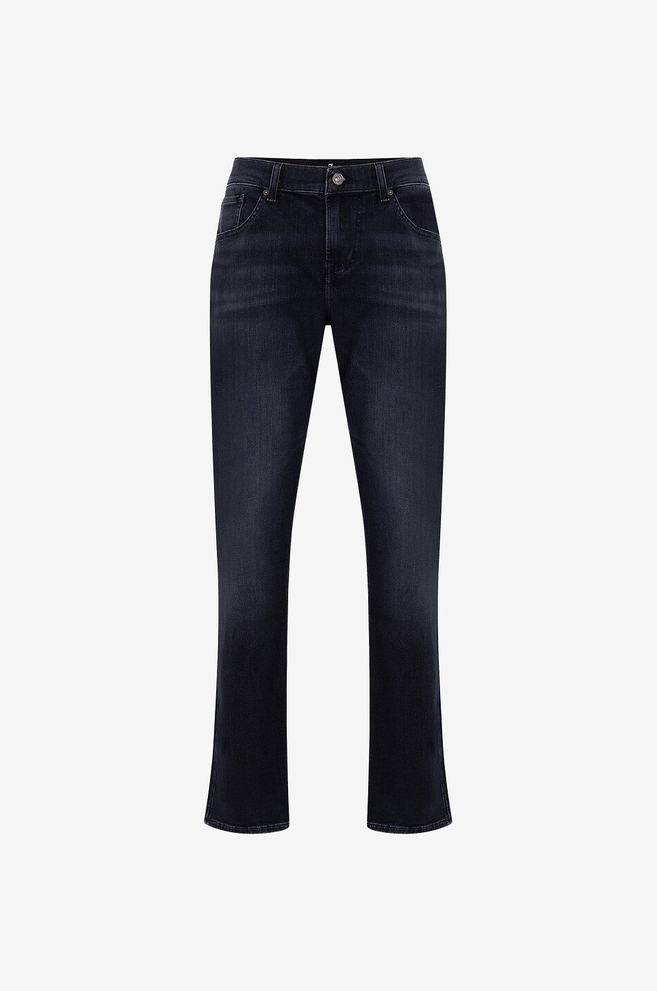 7 FOR ALL MANKIND Slimmy Tapered Stretch Tek Idealist cotton slim fit jeans Men BLACK 1