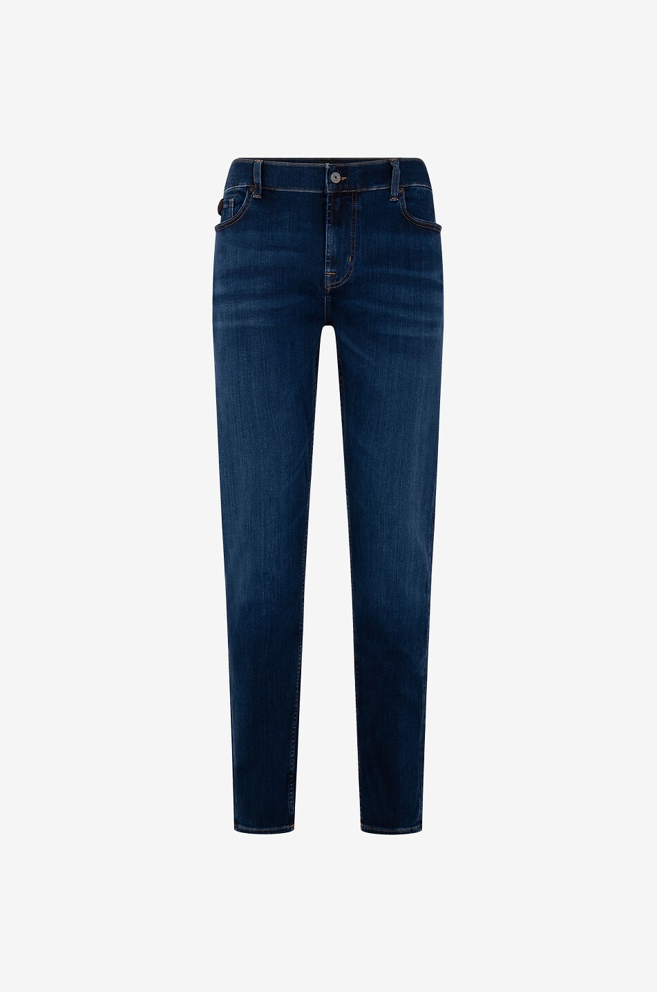 7 FOR ALL MANKIND Slim-Fit-Jeans Paxtyn Special Edition Stretch Tek Enigma With Multisquiggle Herren DUNKELBLAU 1