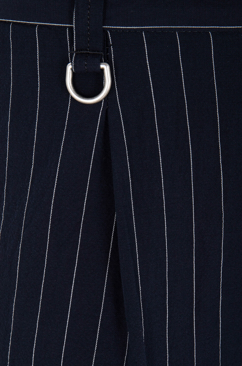 PAOLO PECORA Pantalon raccourci millereaie en coton Homme BLEU FONCE 3