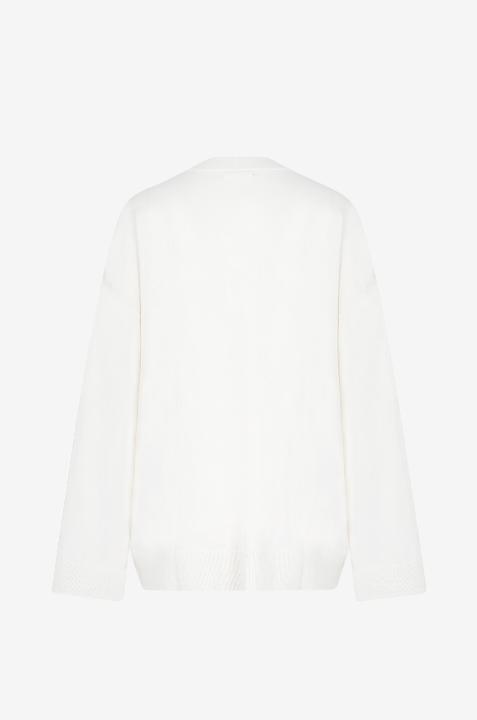 Davinah organic cotton V-neck jumper