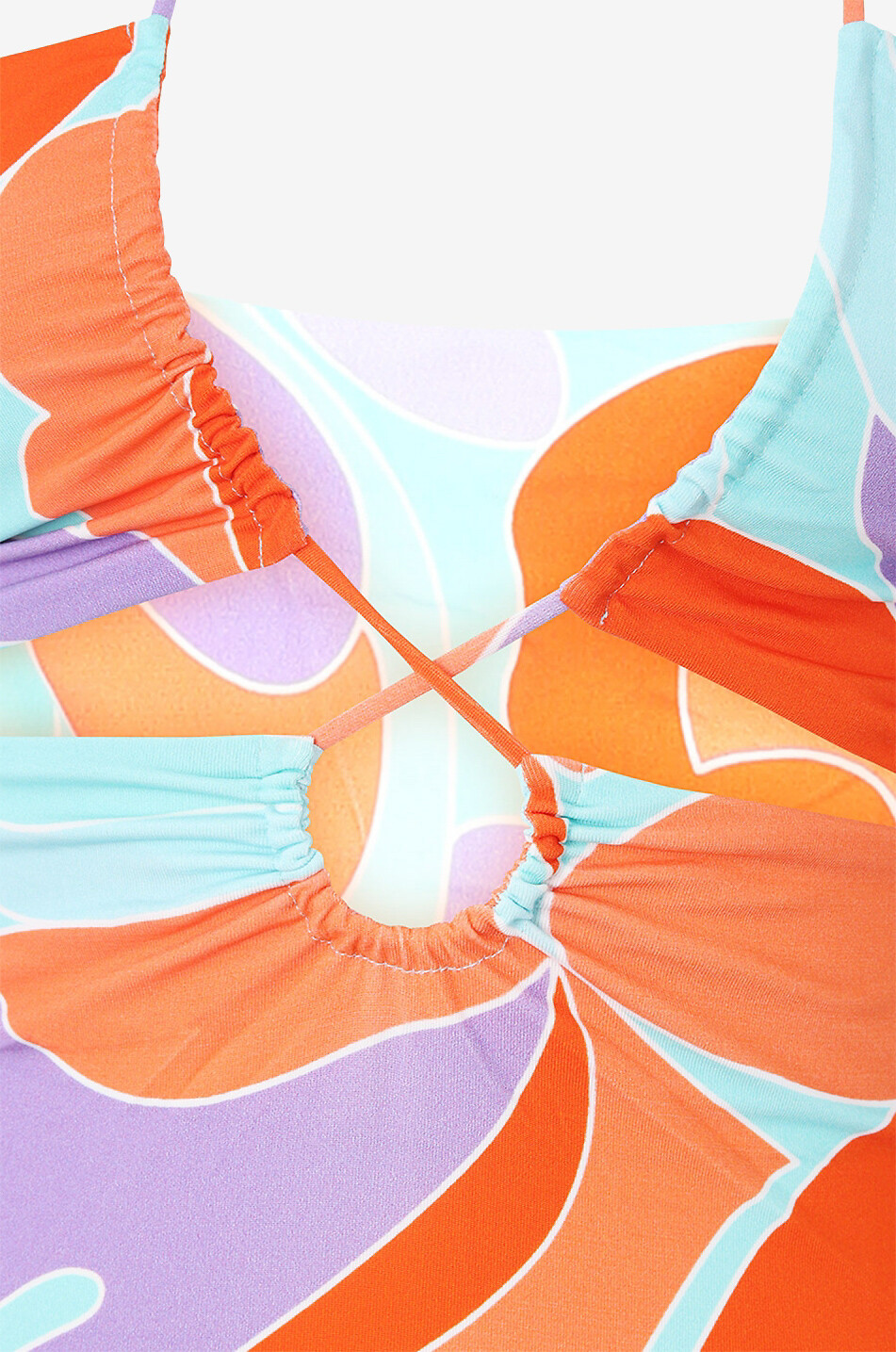 Robe de plage midi en viscose Farah