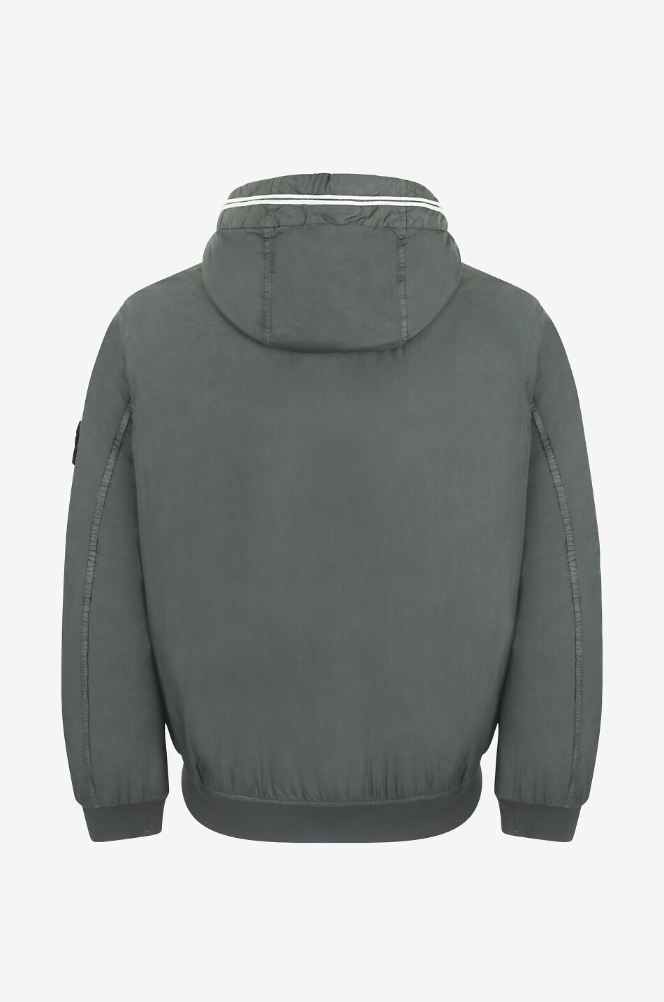 STONE ISLAND Leichte Daunenjacke Garment Dyed Crinkle Reps with Primaloft Herren MITTELGRÜN 2