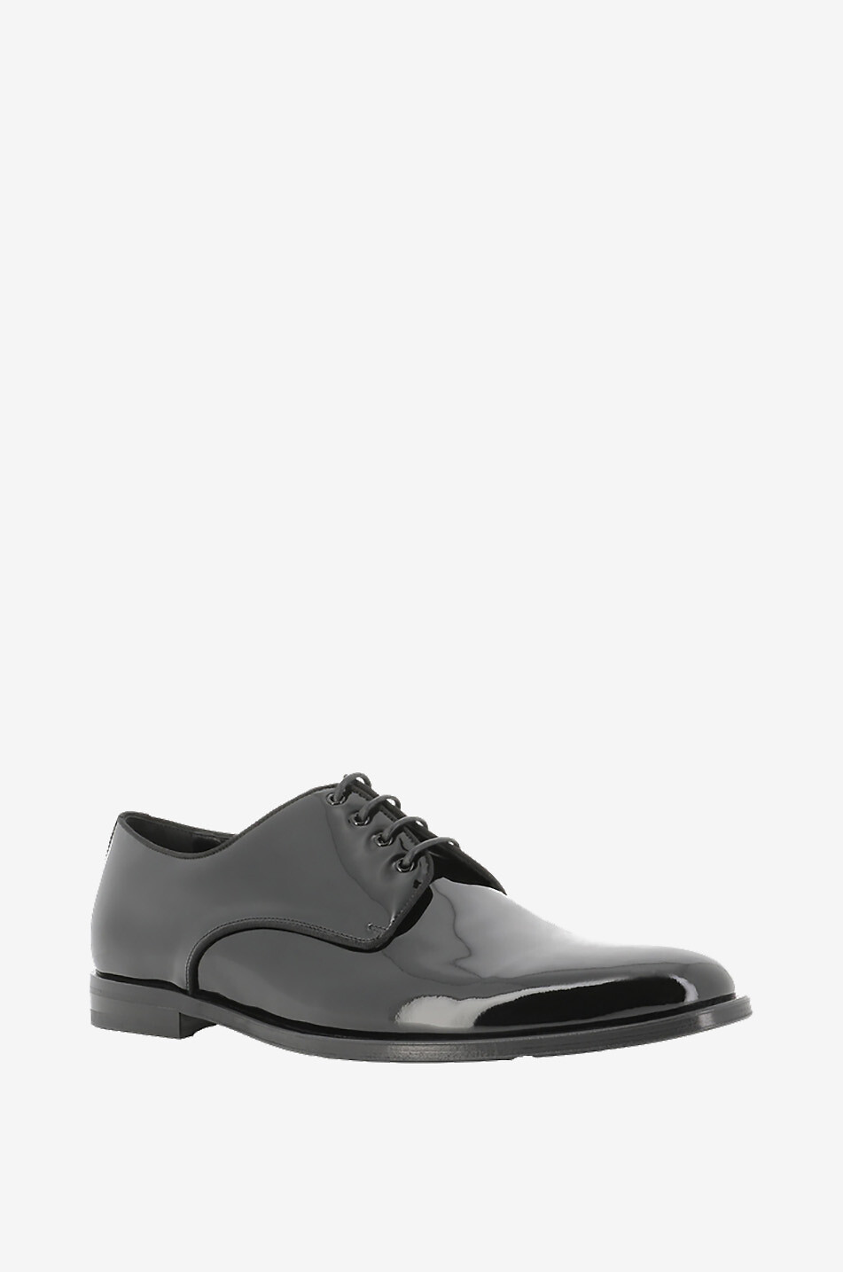 DOLCE & GABBANA Derby-Schuhe aus Lackleder Raffaello Herren SCHWARZ 1