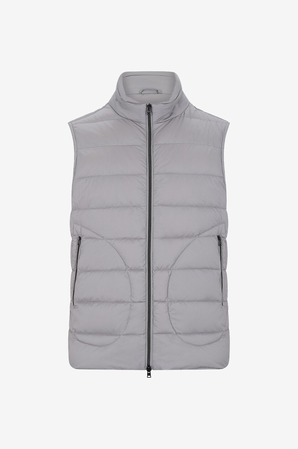 HERNO Daunengefüllte Steppweste Il Gilet Herren GRAU 1