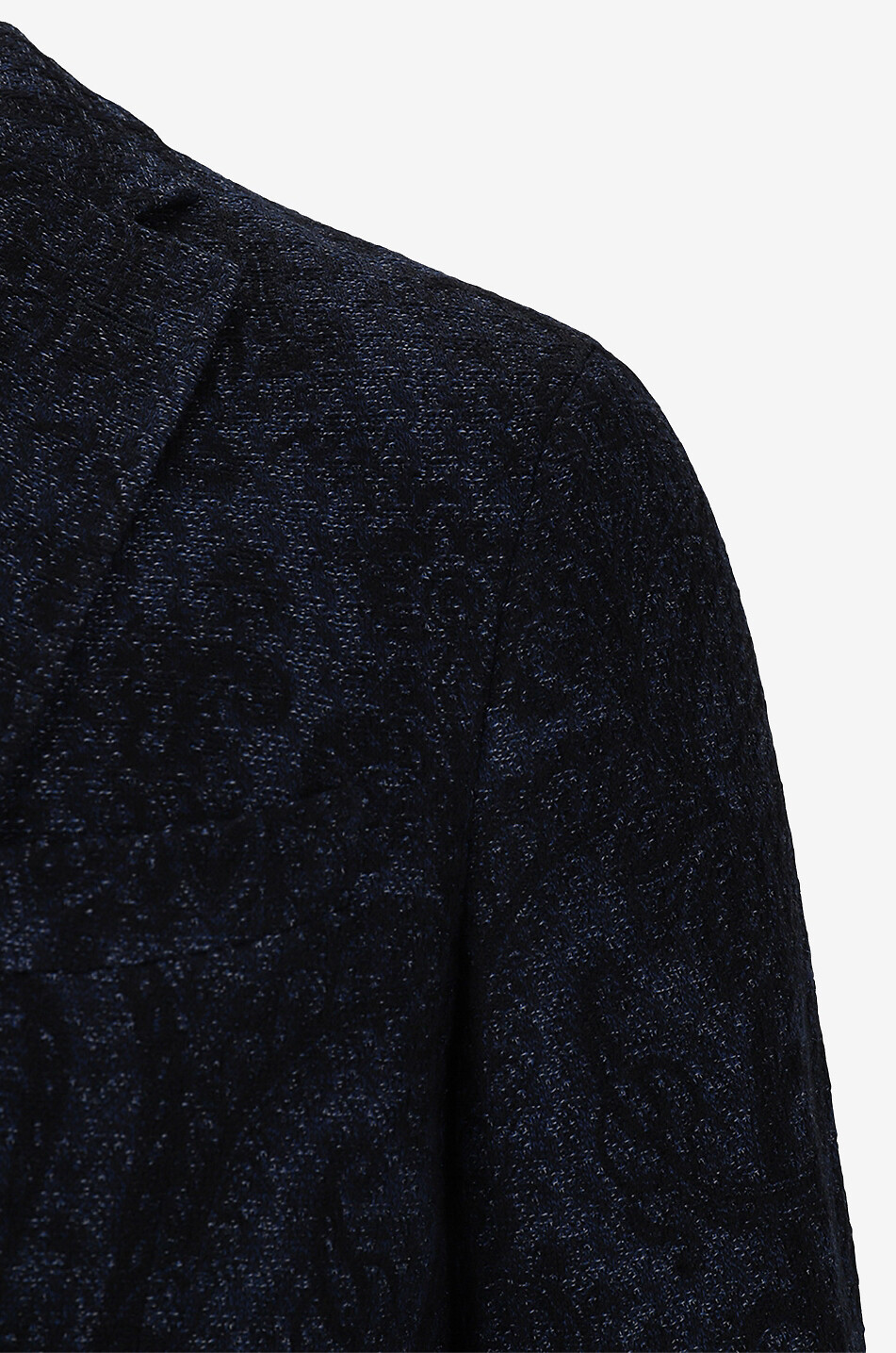 Slim-Fit-Blazer aus Jersey mit Paisley-Muster