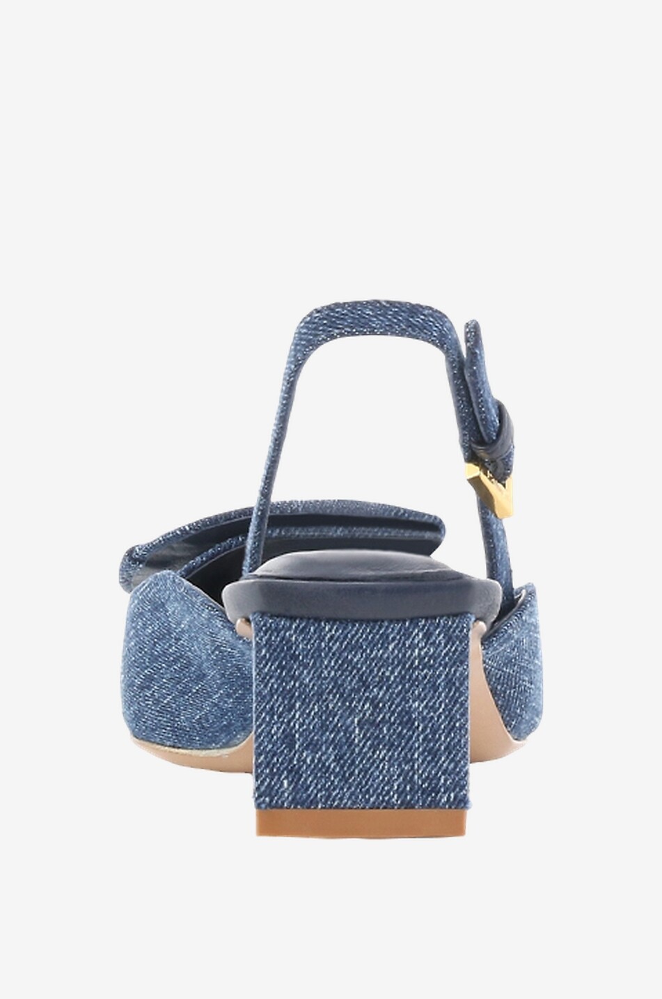 Slingback-Pumps aus Denim Duelo 40