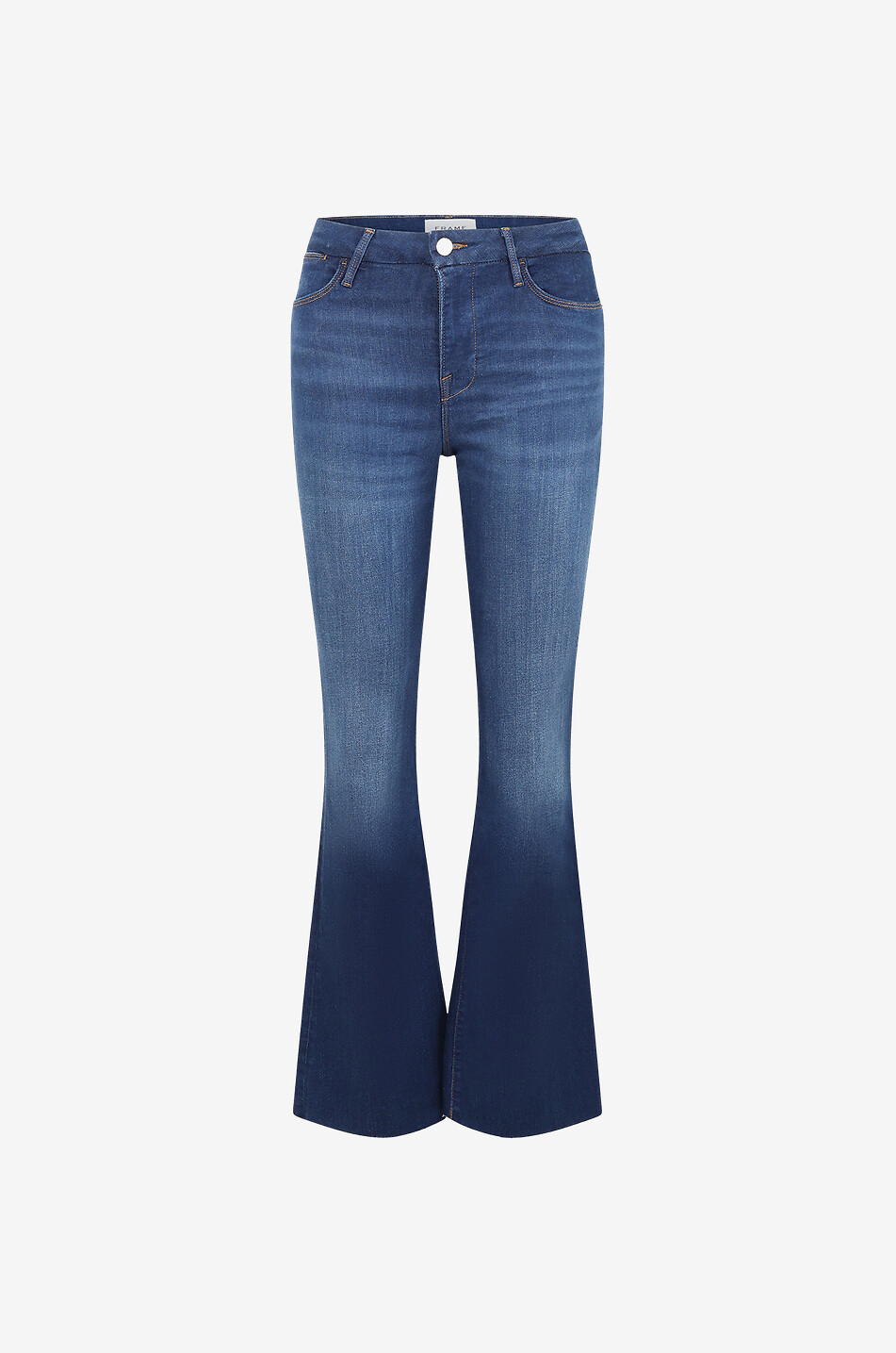 FRAME Bootcut-Jeans aus Baumwolle Le Easy Flare Damen BLAU 1