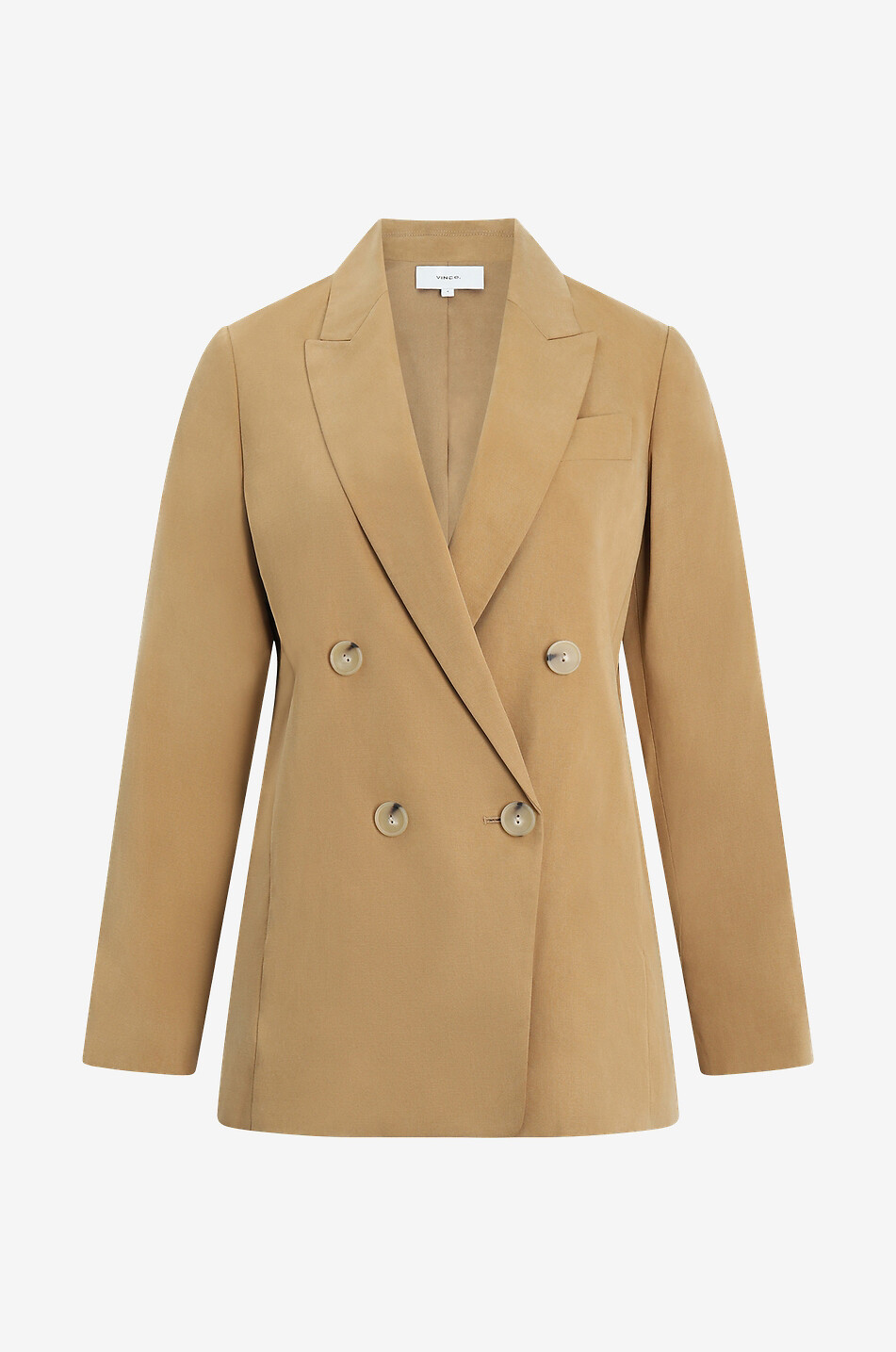 Blazer croisé en crêpe