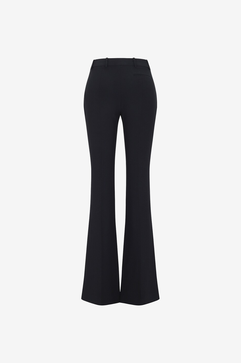 ALEXANDER McQUEEN Schmale Bootcut-Hose aus Crêpe Damen SCHWARZ 2