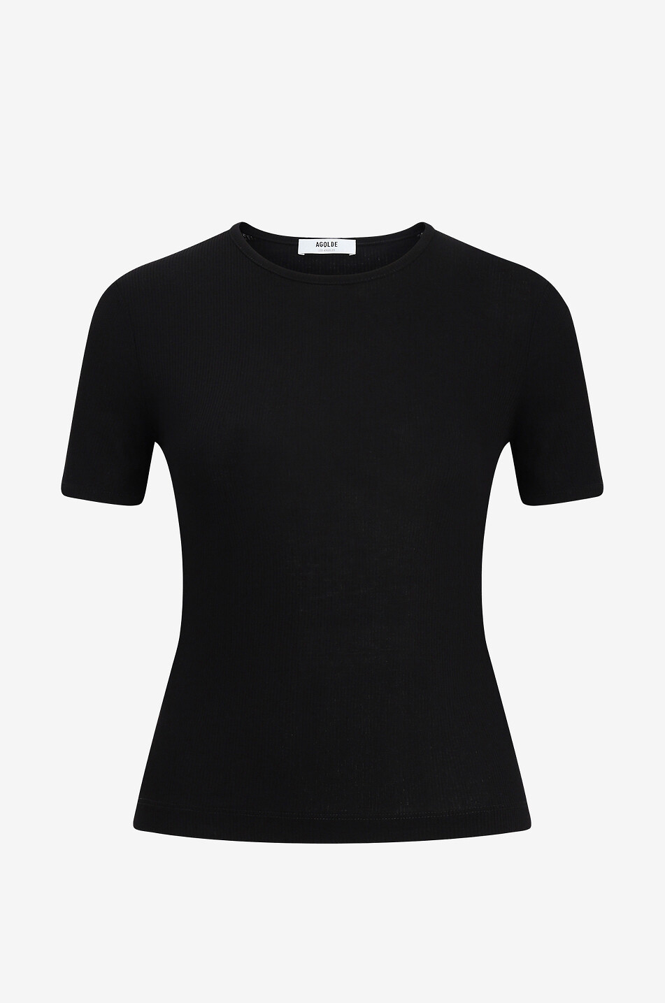 Abbie Slim Tee viscose short-sleeved T-shirt