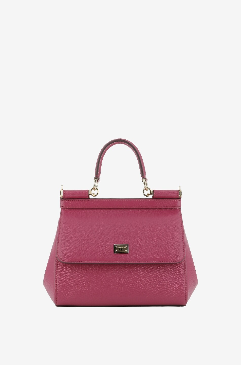 Sicily Small textured leather shoulder bag