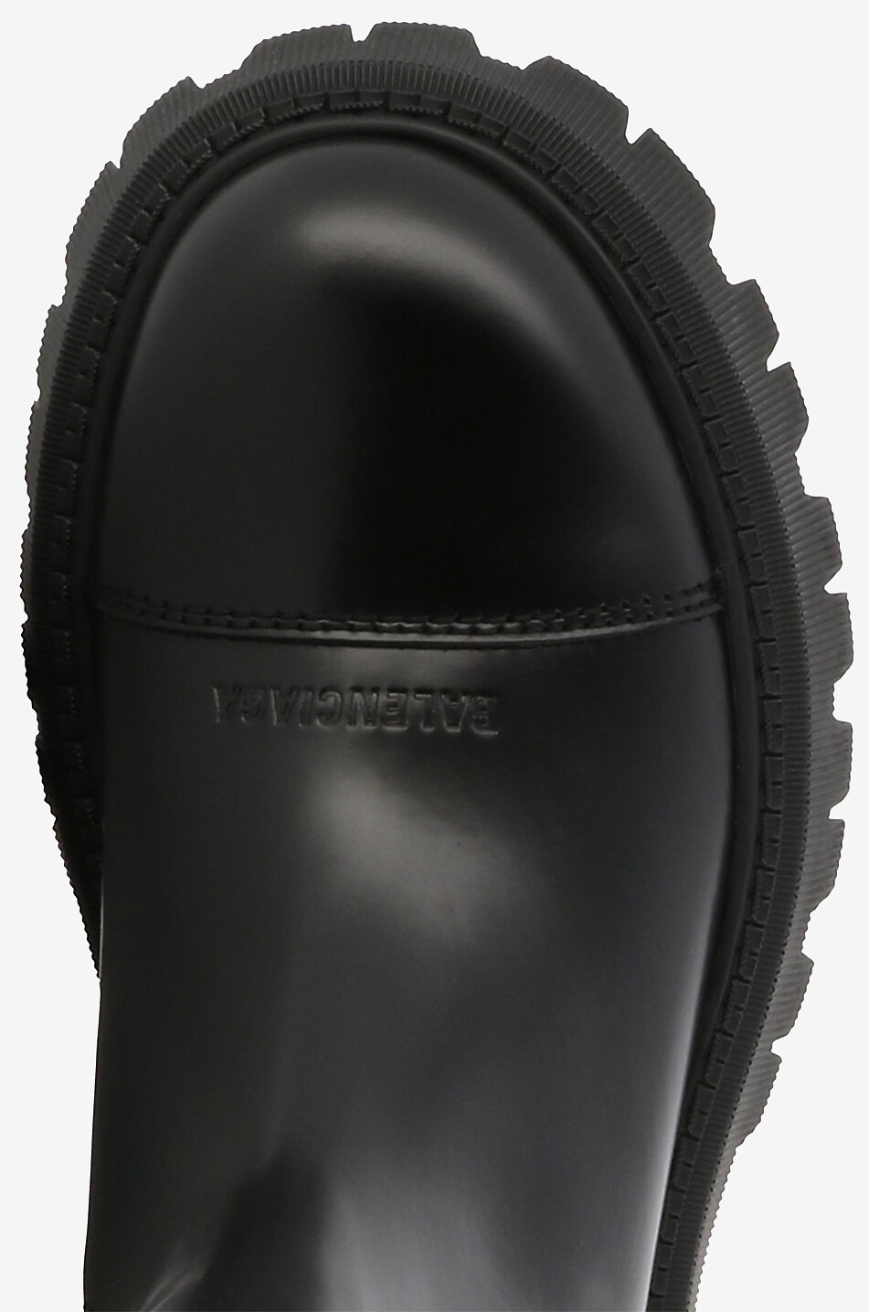 BALENCIAGA Tractor shiny chelsea boots Men BLACK 5