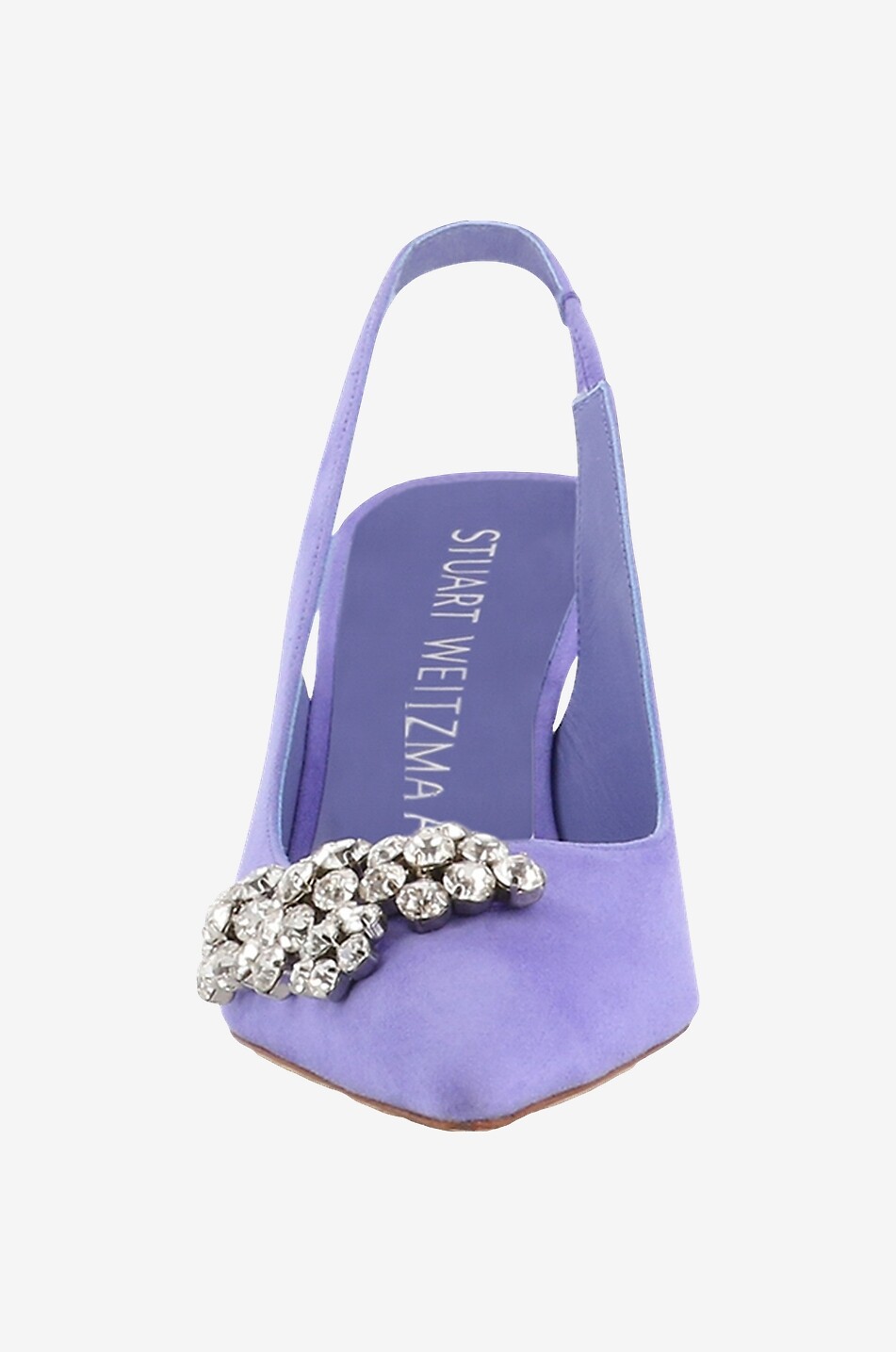 STUART WEITZMAN Escarpins à bride arrière Stuart Crystal Fleur 85 Femme VIOLET CLAIR 2