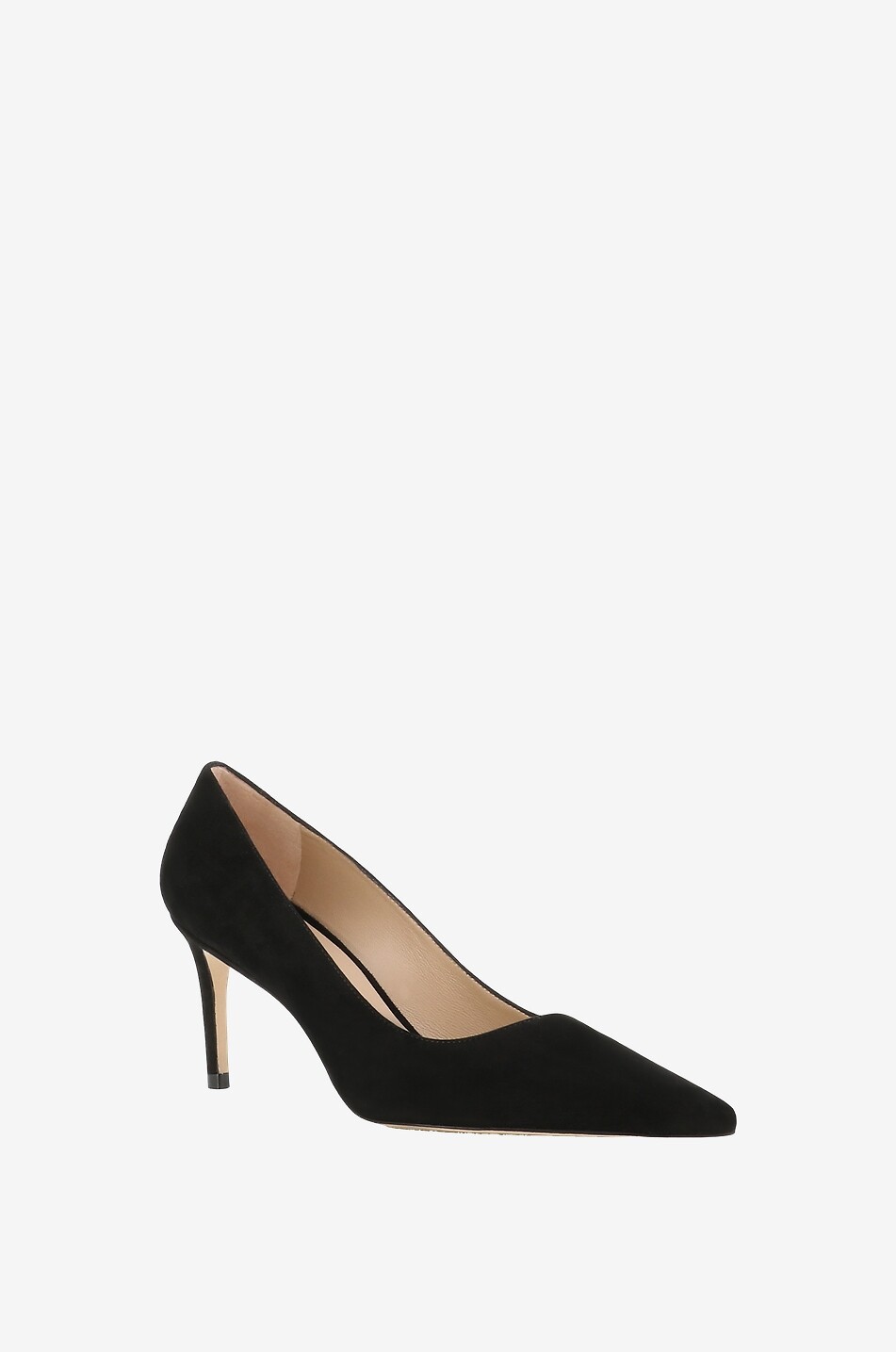 STUART WEITZMAN Pumps mit Absatz aus Wildleder Stuart 75 Damen SCHWARZ 1