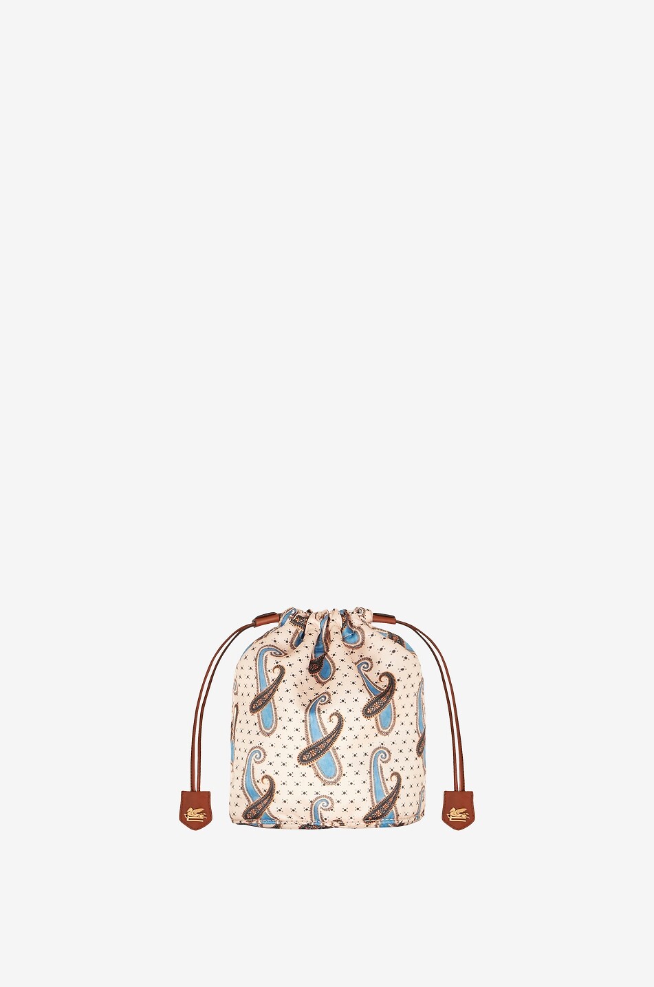 Pochette en satin imprimé