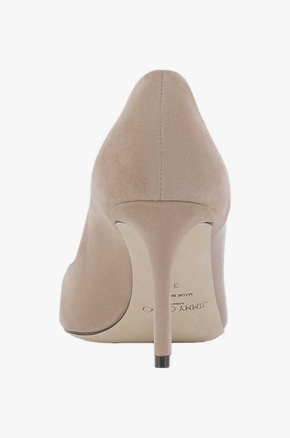 JIMMY CHOO Cass 75 pointy-toe bi-material pumps Women LIGHT PINK 4