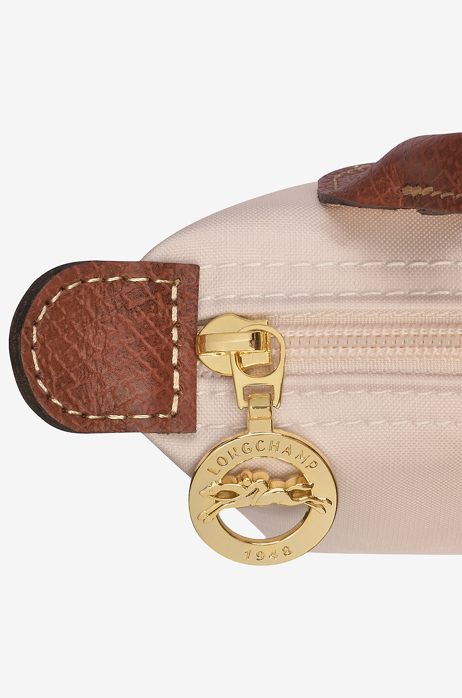 LONGCHAMP Kosmetiktasche aus Canvas Le Pliage Damen BEIGE 4