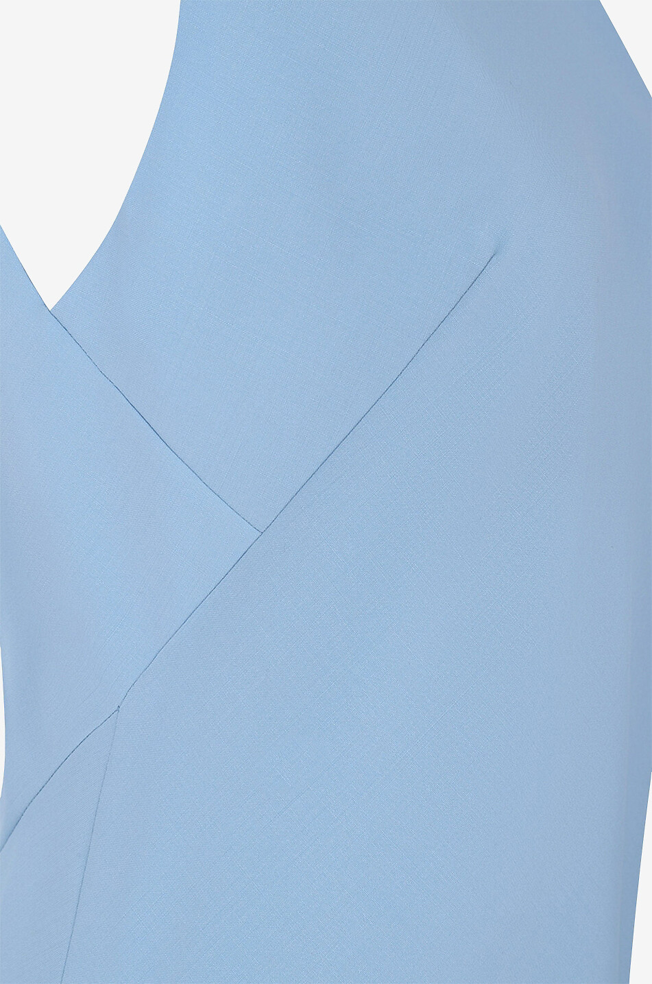 AKRIS PUNTO Virgin wool sleeveless midi dress Women LIGHT BLUE 3