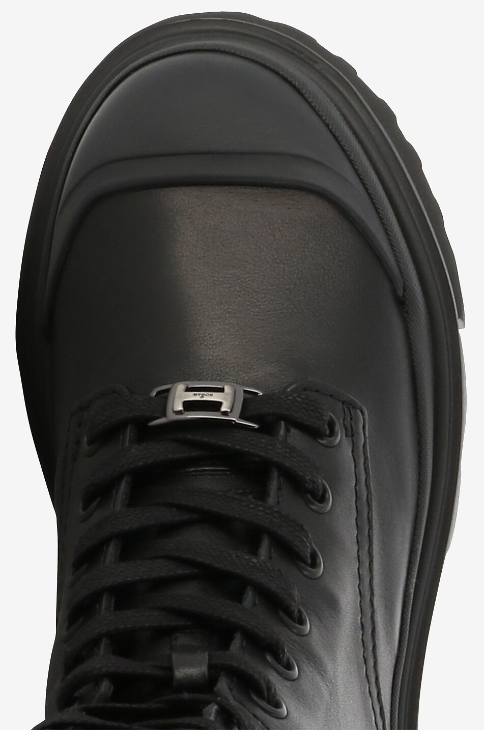 Schnürstiefeletten mit Gummikappen H619