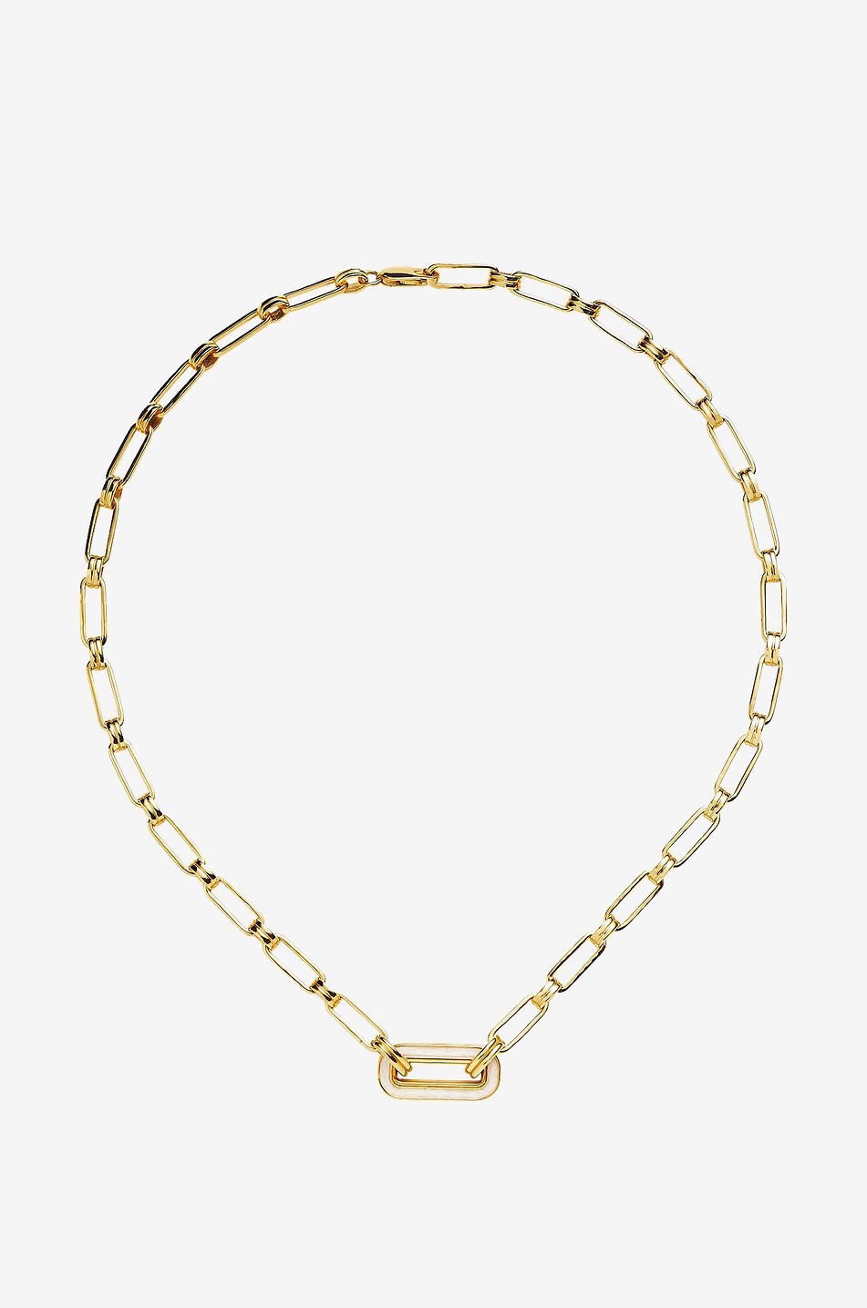 MISSOMA Enamel Haze Floating Pendant gold-tone necklace Women GOLDEN 1