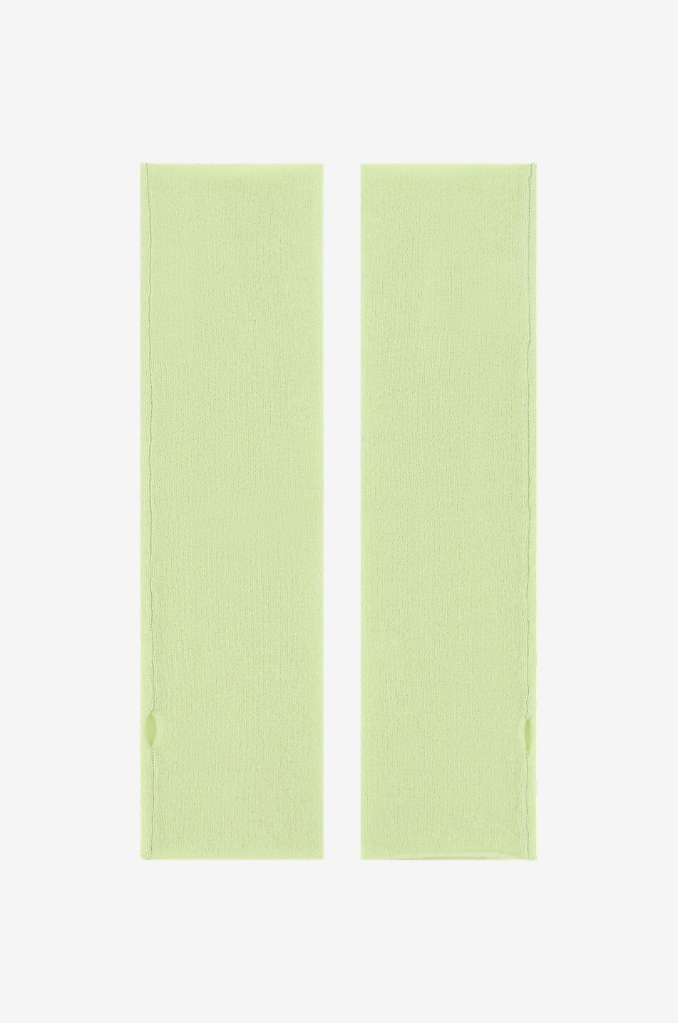 LISA YANG Aspen cashmere mittens Women LIGHT GREEN 1