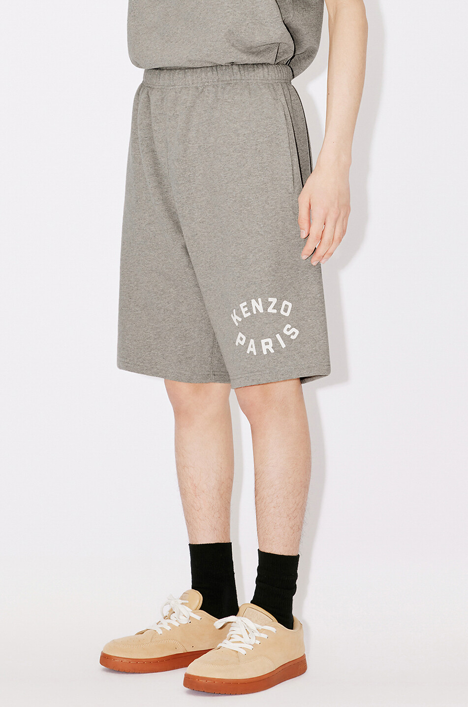 KENZO Bermudashorts aus Baumwolle Kenzo Target Herren GRAU 3