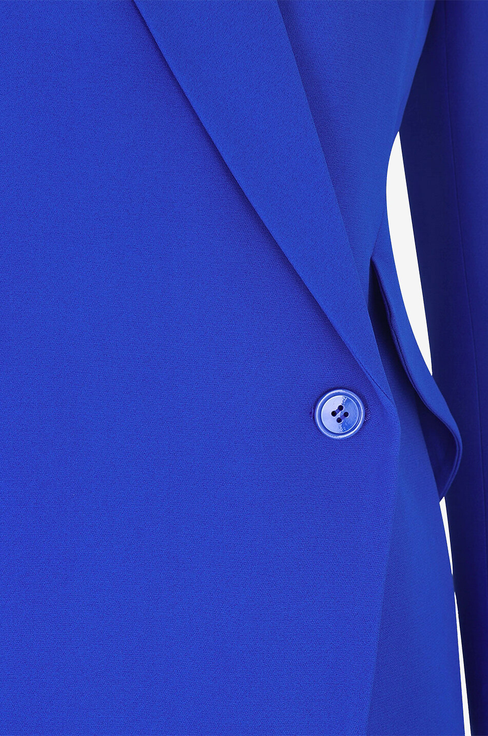 Asymmetrischer Crepe-Blazer