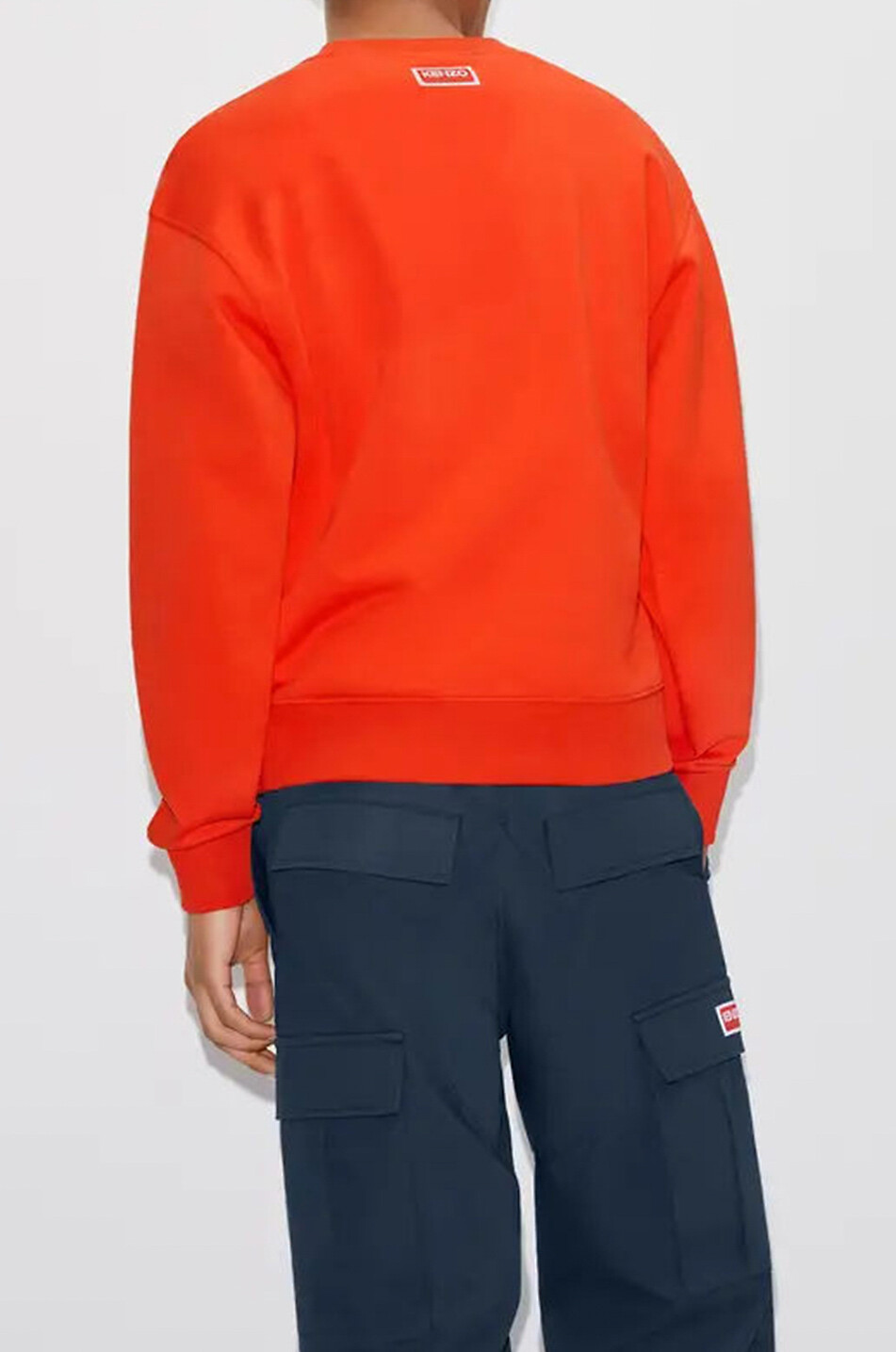 KENZO Sweat-shirt en coton Varsity Jungle Homme ROUGE 3