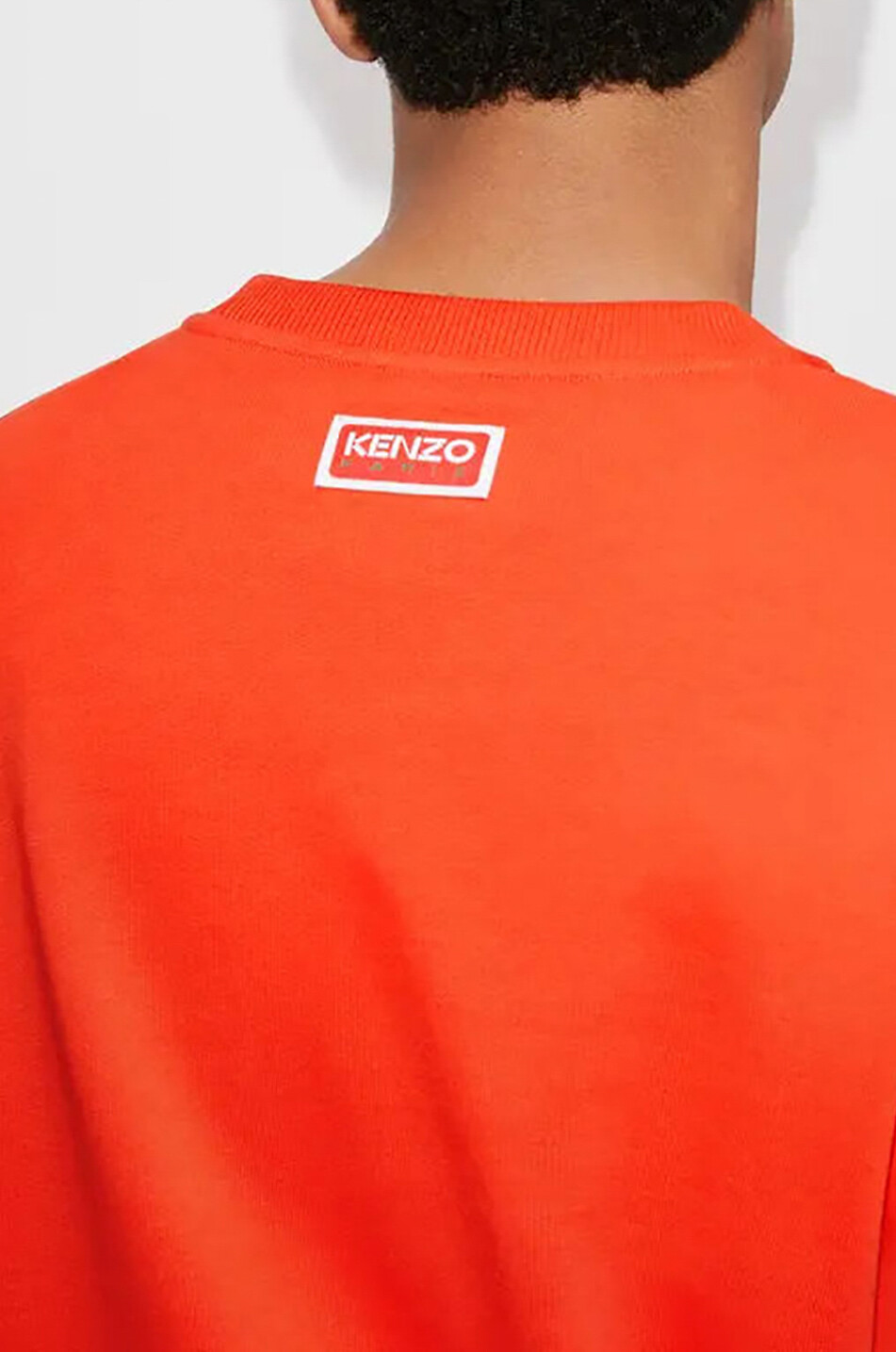 KENZO Sweat-shirt en coton Varsity Jungle Homme ROUGE 5