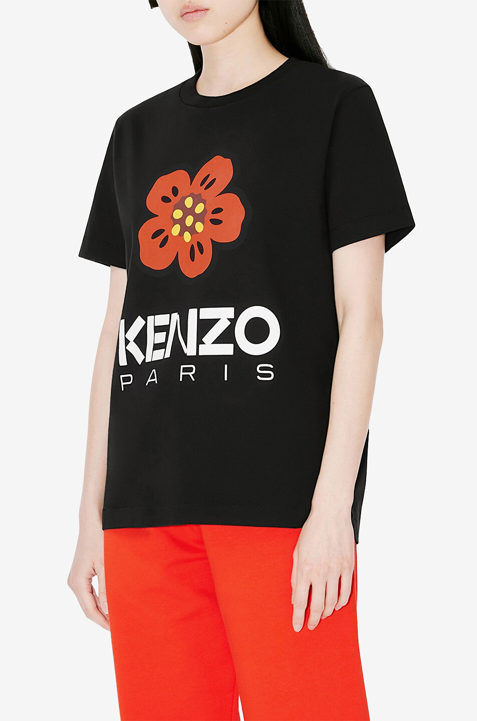 T-Shirt aus Baumwolle Boke Flower