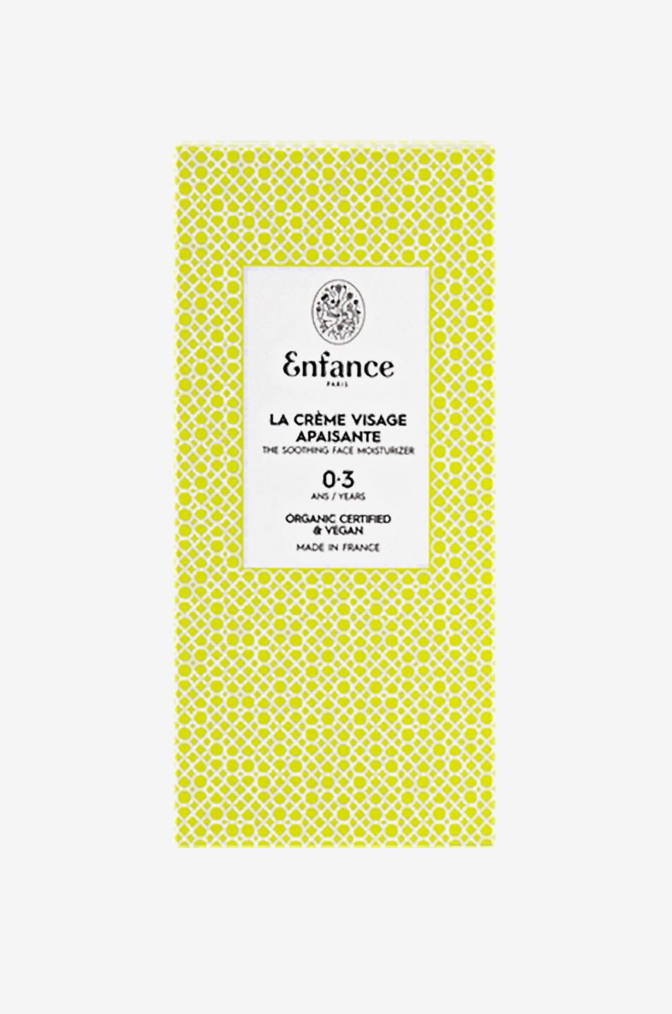 ENFANCE PARIS Crème visage apaisante enfant 0-3 ans Unisexe Incolore 3