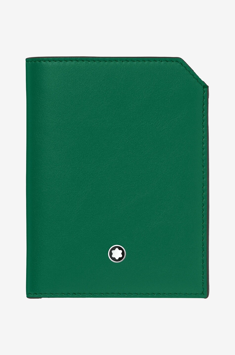 MONTBLANC Mini-Brieftasche aus Glattleder Meisterstück Selection Soft 4cc Herren GRÜN 1