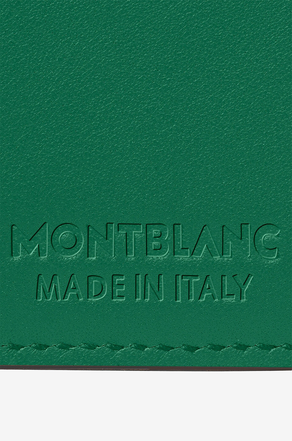 MONTBLANC Mini-Brieftasche aus Glattleder Meisterstück Selection Soft 4cc Herren GRÜN 5