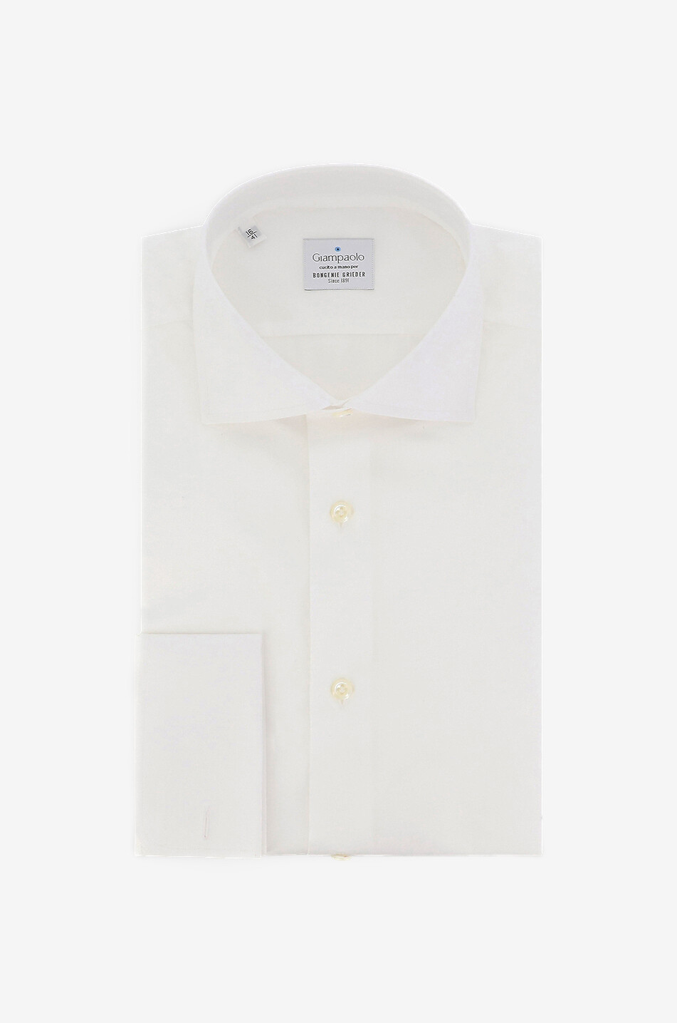 Langärmeliges Hemd aus Baumwolle Zephir