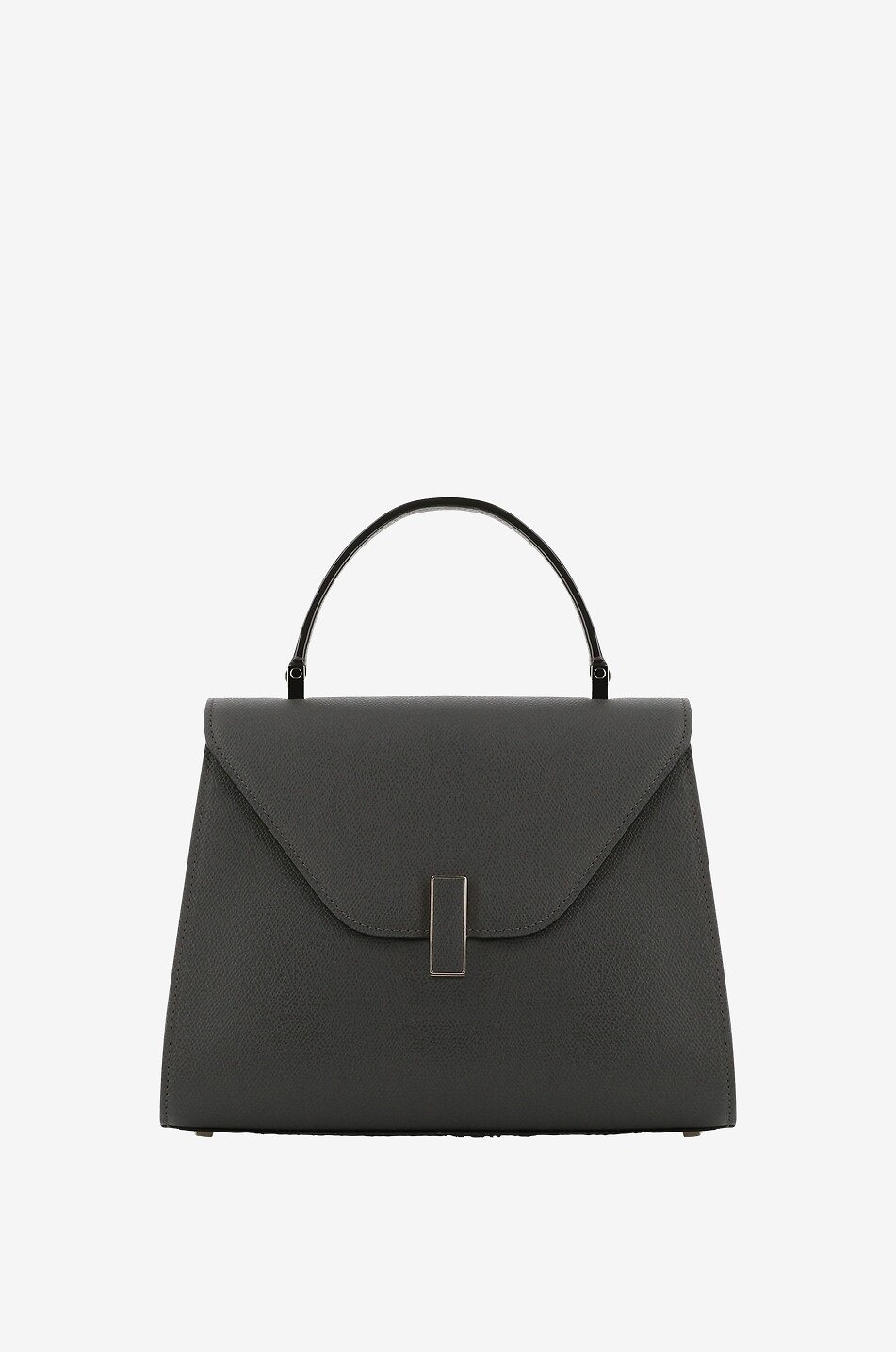 VALEXTRA Iside Medium grained handbag Women DARK GREY 1