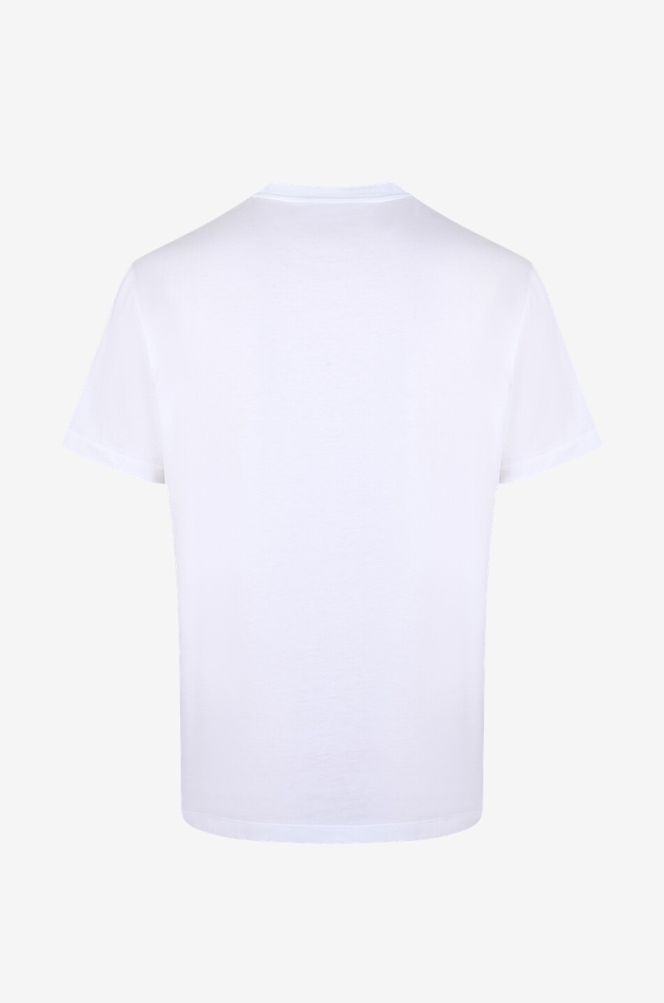 VERSACE T-shirt à manches courtes brodé Barocco Silhouette Homme Incolore 2