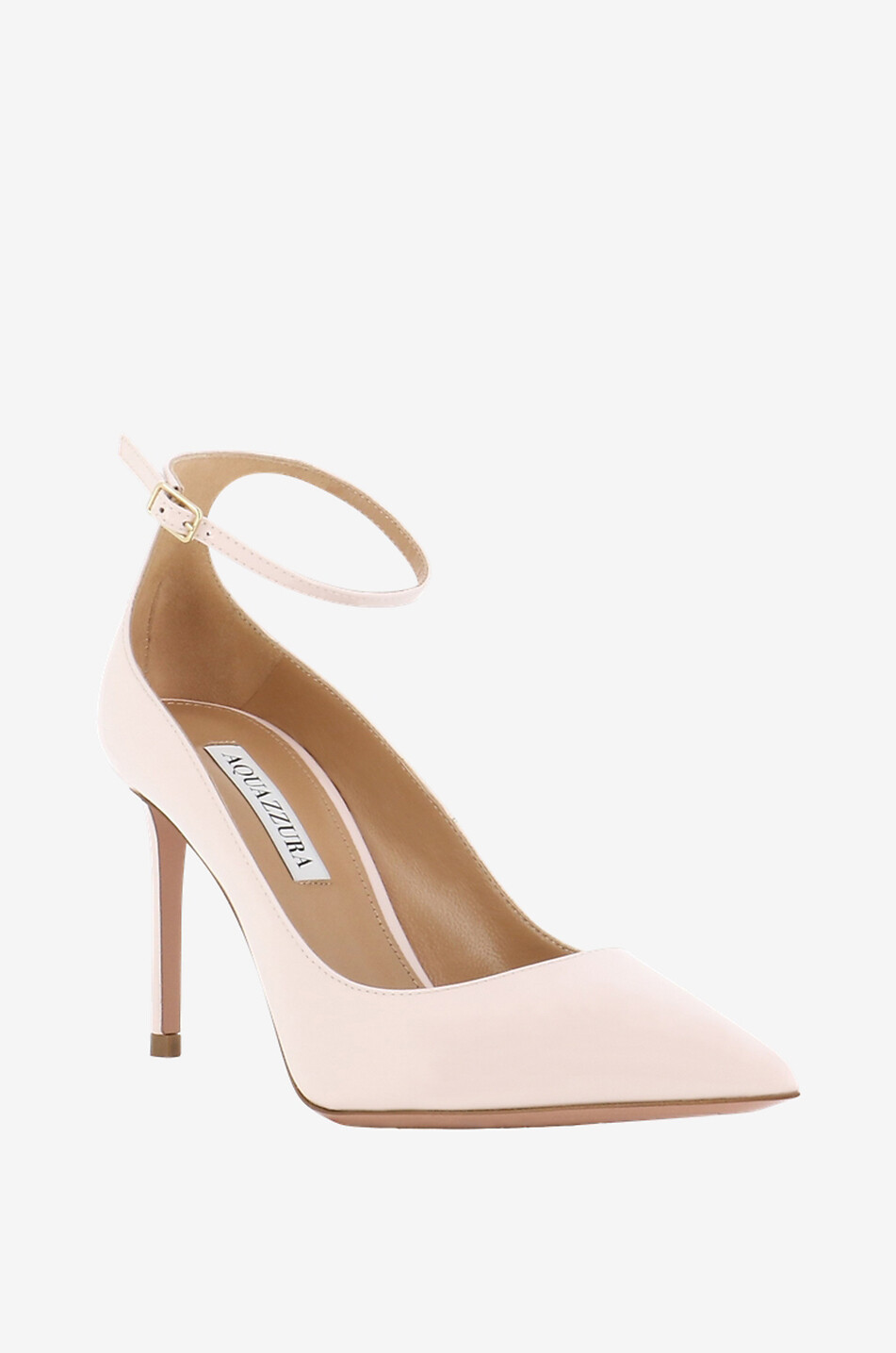 Love Affair 85 glossy strappy pumps