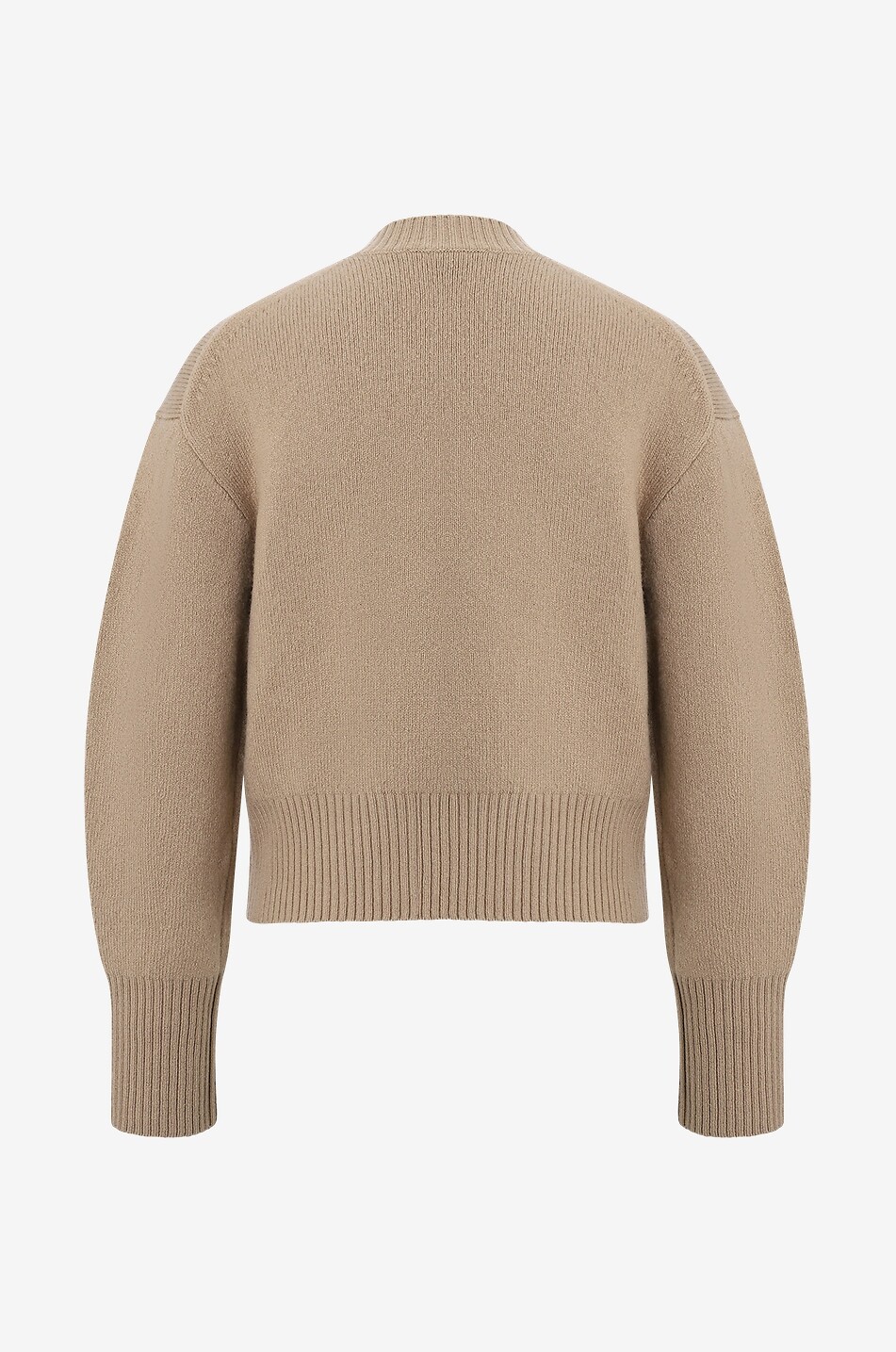 Langärmeliger Pullover mit Rundhalsausschnitt