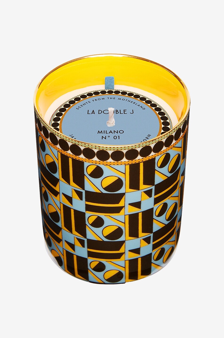 Bougie parfumée en pot en porcelaine