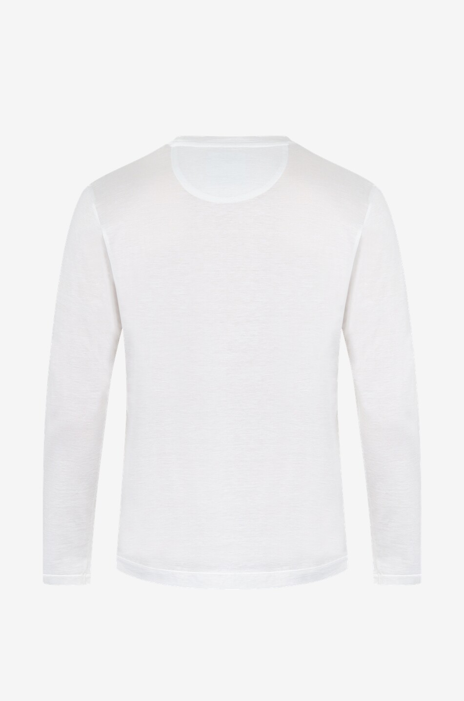 MARCO PESCAROLO James silk and cotton long-sleeved T-shirt Men EGGSHELL 2