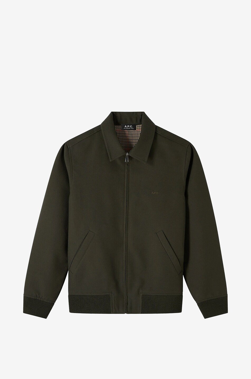 Blouson en gabardine brodé Sutherland