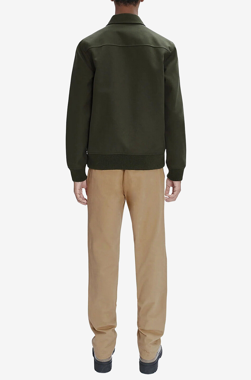Blouson en gabardine brodé Sutherland