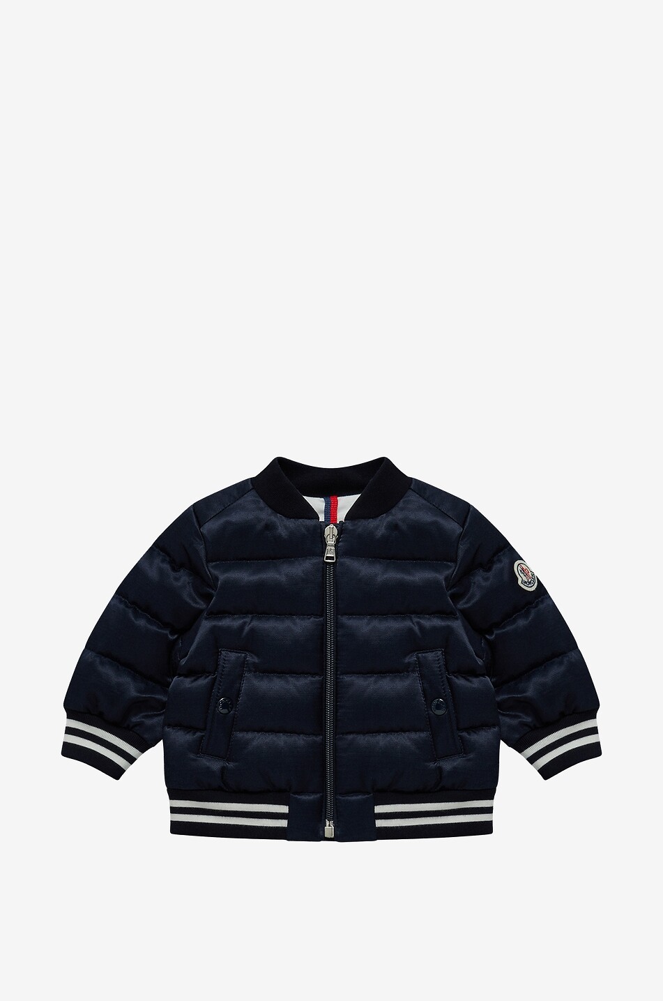 Dives quilted satin baby bomber jacket MONCLER Bongenie